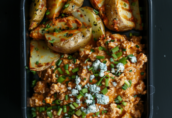 Buffalo Ground Turkey Sloppy Joe Bowl