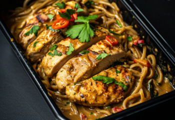 Satay Curry Chicken Noodles
