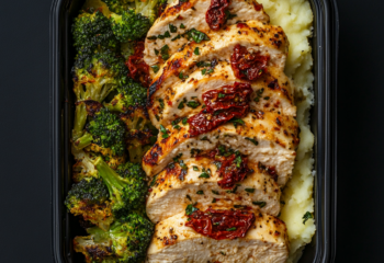 Sun-Dried Tomato and Parm Chicken