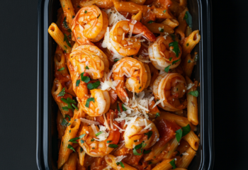 Creamy Shrimp Penne alla 