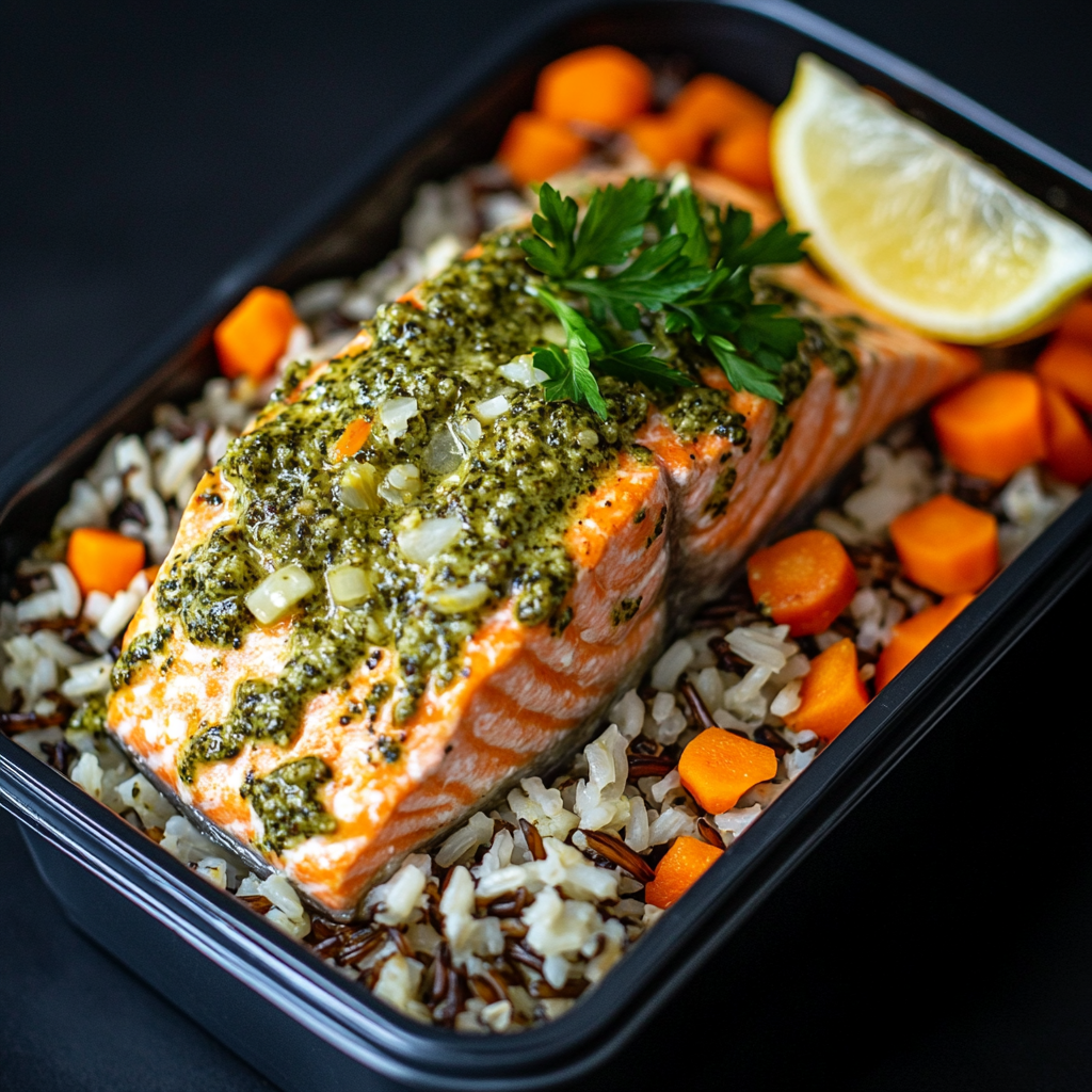 myomeals_creamy_pesto_salmon_fillet_over_wild_rice_and_diced_ca_9b989f73-95b7-4d1a-b4f4-2d7850178904