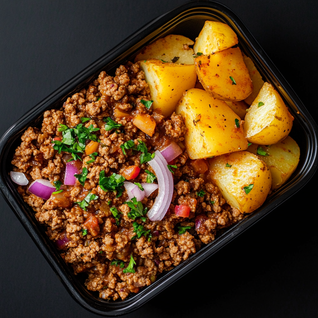Ground Turkey Sloppy Joe Bowl | Healthy Lunch & Dinner Delivery Chicago | MyoMeals Ground Turkey Sloppy Joe Bowl | Healthy Lunch & Dinner Delivery Chicago | MyoMeals