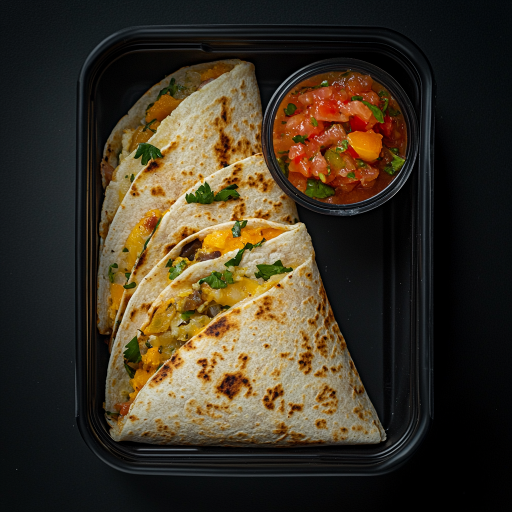 Breakfast Quesadilla | Healthy Breakfast Delivery Chicago | MyoMeals Breakfast Quesadilla | Healthy Breakfast Delivery Chicago | MyoMeals