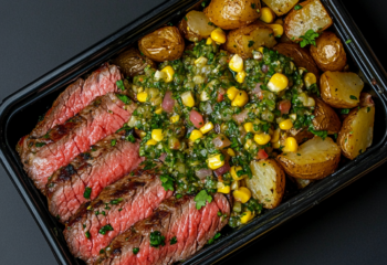 Chimichurri Flank Steak Bowl