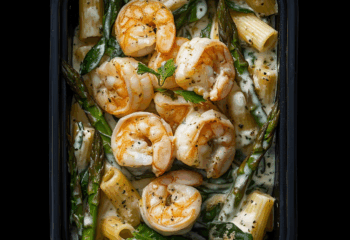 Shrimp Boursin Pasta