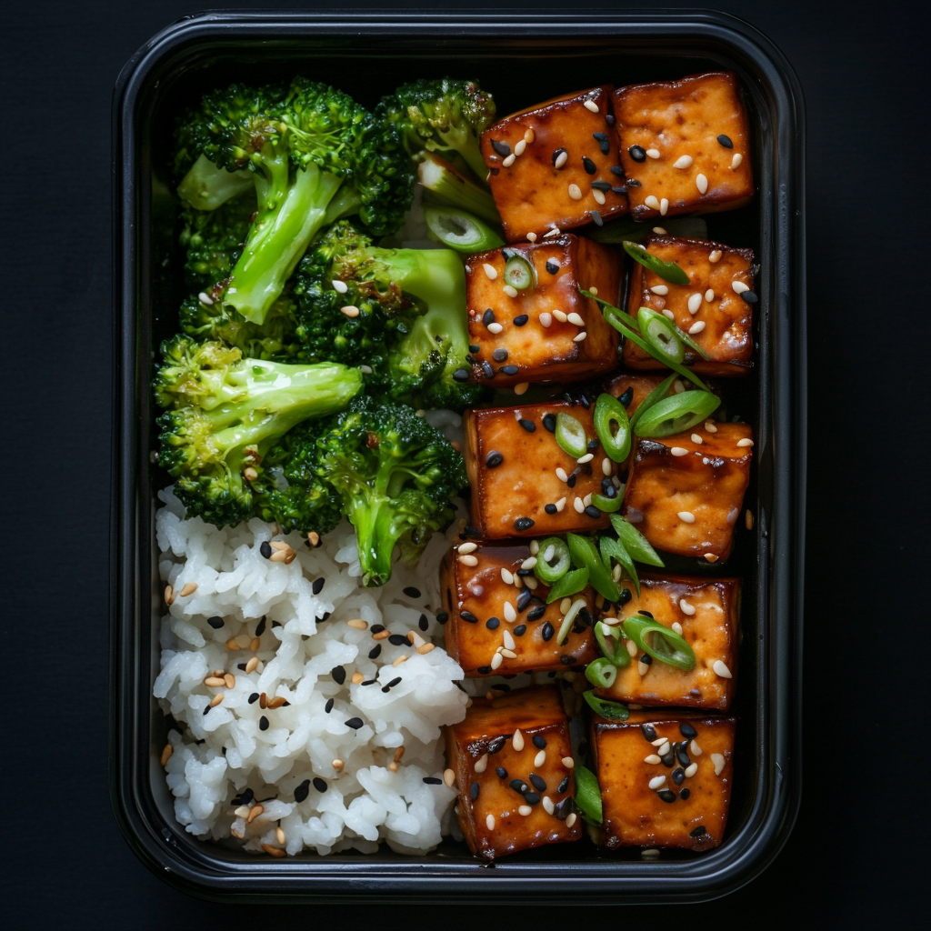 Grilled Teriyaki Tofu Bowl