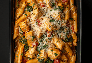 Roasted Pepper Chicken Pasta