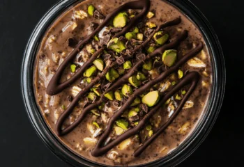 Chocolate Pistachio Protein Oats