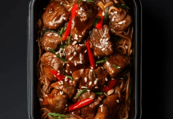 Sweet Chili Steak Yakisoba