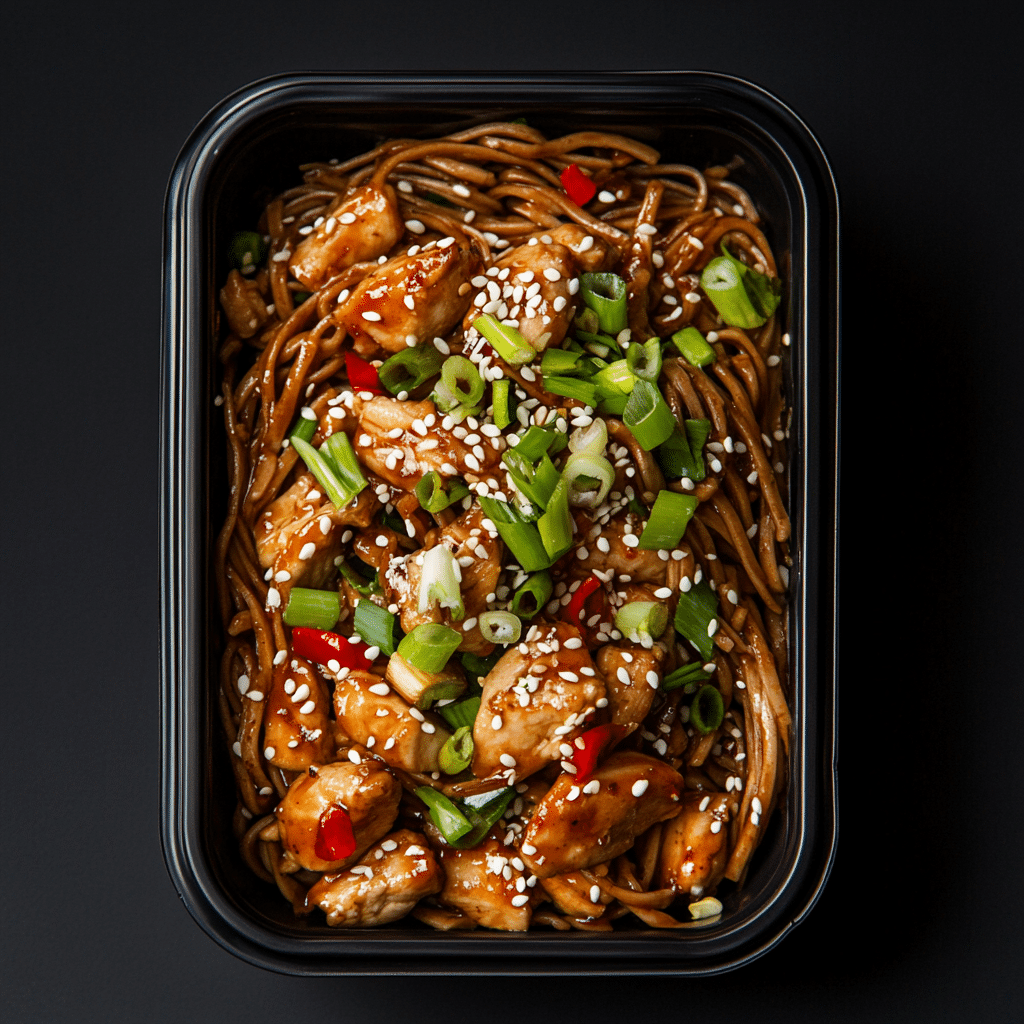 Sweet Chili Chicken Yakisoba