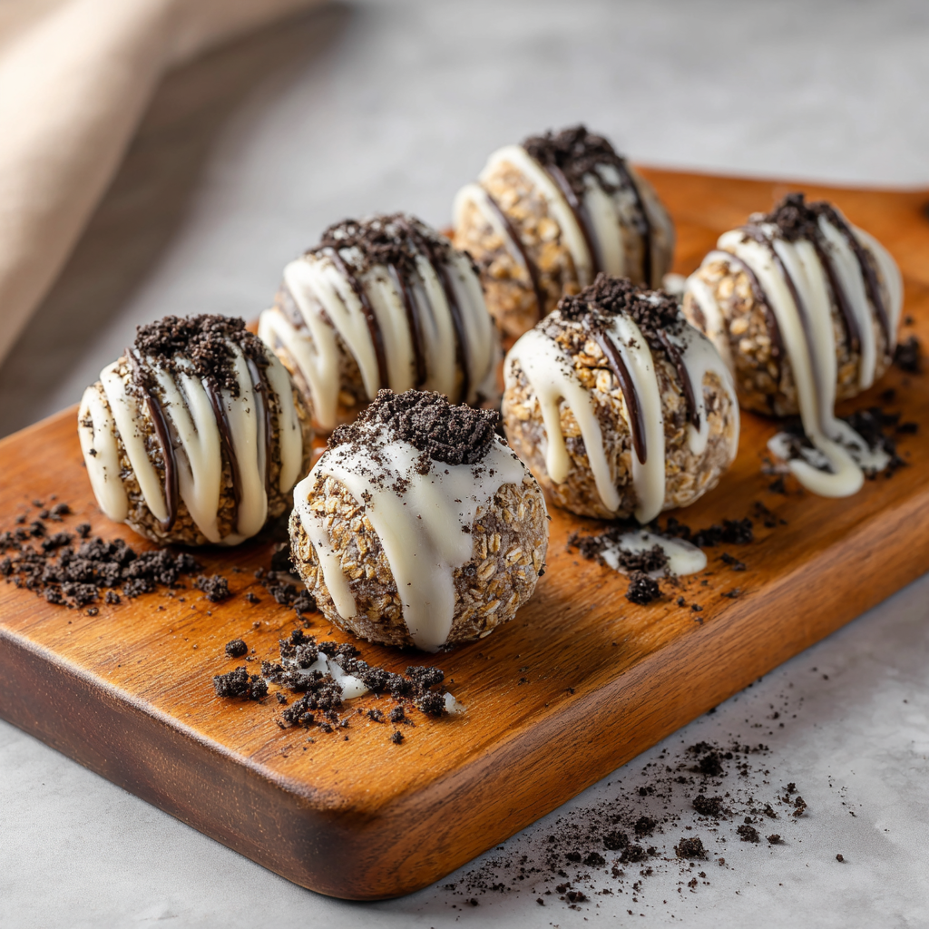 Cookies & Cream Energy Bites