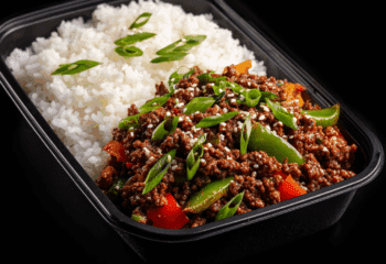 Ground Beef Stir Fry Bowl