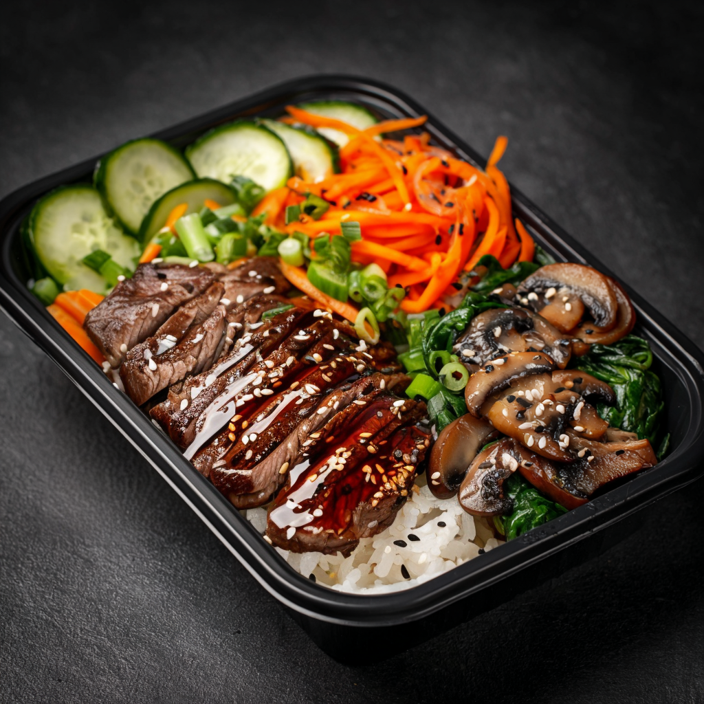 Korean Flank Steak Bibimbap | Healthy Lunch & Dinner Delivery | MyoMeals
