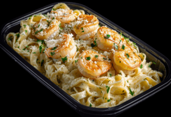Creamy Shrimp Alfredo Fettucine