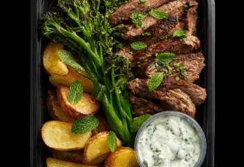 Moroccan Steak and Roasted Potatoes