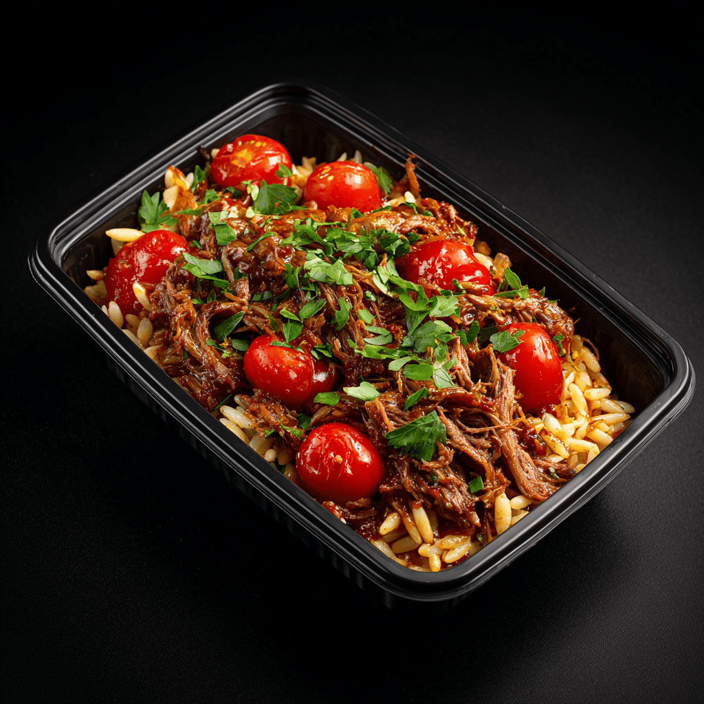 myomeals_shredded_beef_layered_over_orzo_with_cherry_tomatoes.__642f27bd-4f33-4ca6-8b49-00da92ad9676