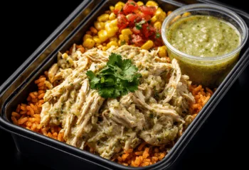 Shredded Chicken Verde Bowl