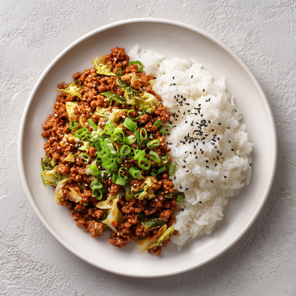 Ground Turkey Eggroll in a Bowl