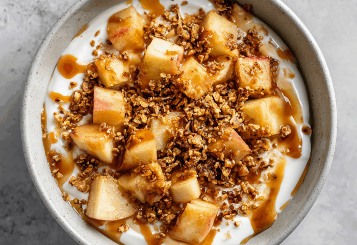 Apple Cinnamon Crisp Parfait