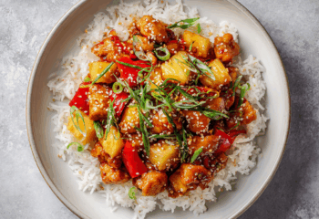Sweet and Spicy Pineapple Chicken