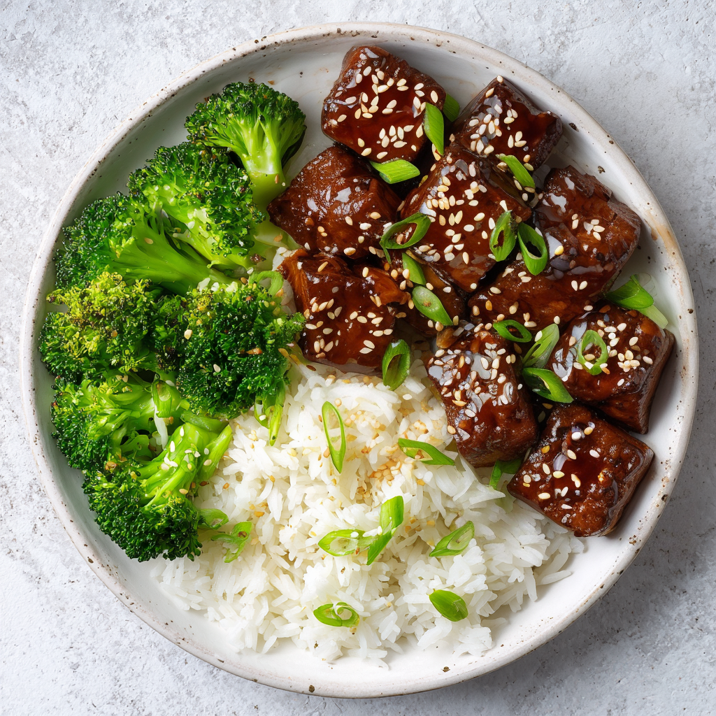 Korean Tofu Bulgogi