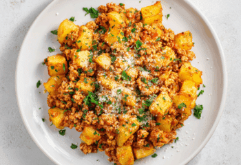 Ground Turkey Ragu with Peas Ground Turkey Ragu with Peas