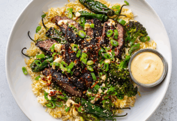 Korean BBQ Steak with Shishito Pepper