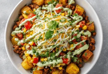 Ground Turkey Tex Mex Bowl