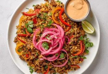 Cajun Ground Beef Bowl