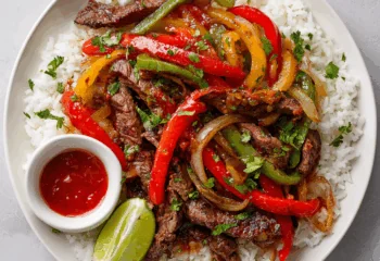 Sriracha Lime Steak with Jasmine Rice
