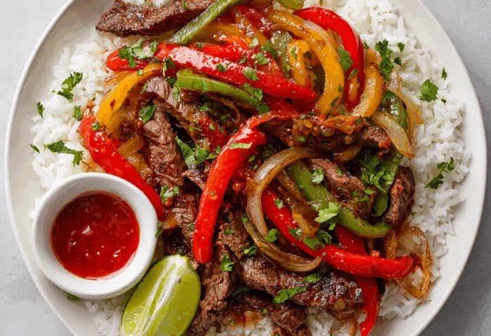 Sriracha Lime Steak with Jasmine Rice
