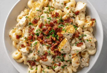 Chicken Bacon Ranch Mac n' Cheese