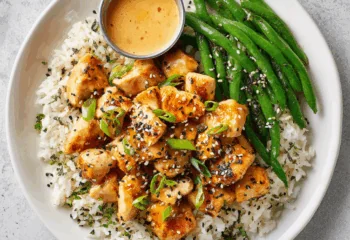 Bang Bang Chicken with Coconut Rice