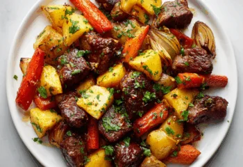 Maple Bourbon Strip Steak and Potatoes Maple Bourbon Strip Steak and Potatoes