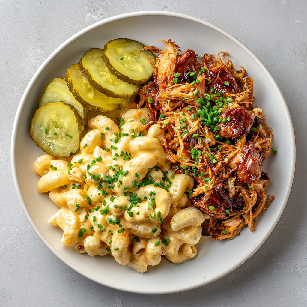 BBQ Pulled Pork Mac n' Cheese