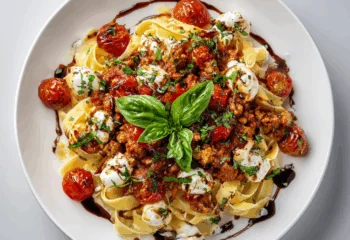 Italian Ground Turkey Fettucine Italian Ground Turkey Fettucine