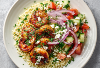 Mediterranean Shrimp Bowl