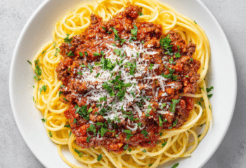 Ground Beef Bolognese