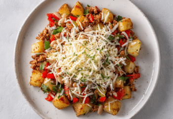 Santa Fe Ground Turkey Chili Skillet