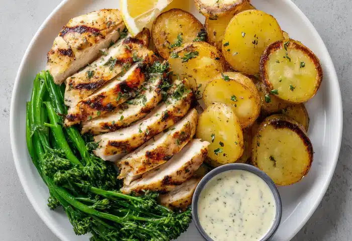 Summer Lemon Grilled Chicken Bowl