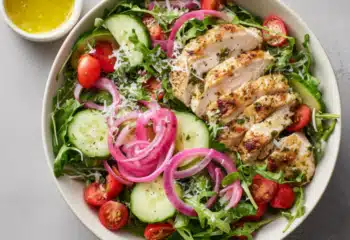 Lemon Arugula Chicken Salad