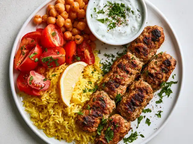 Turkey Kefta Kebab Bowl