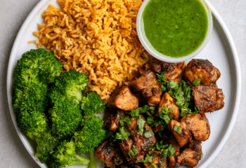 Jamaican Jerk Chicken with Mojo Sauce