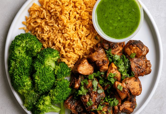 Jamaican Jerk Chicken with Mojo Sauce