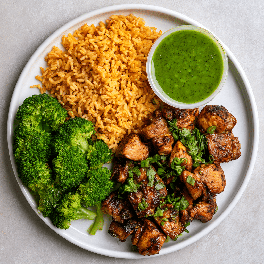 Jamaican Jerk Chicken with Mojo Sauce